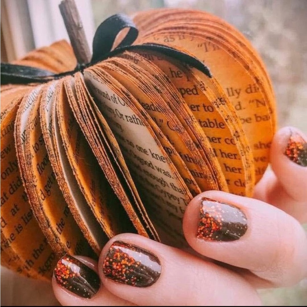 *Rare, HTF* Color Street: Thank Heavens for Stylists | Brown Gold Orange Fall